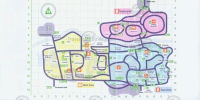 แผนที่ปักกิ่งสวนสัตว์