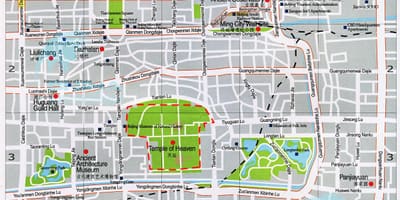 แผนที่ของวิหารแห่งสรวงสวรรค์ 