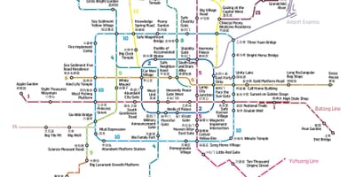 แผนที่ของ baidu แผนที่ปักกิ่ง