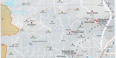 แผนที่ของ Peking